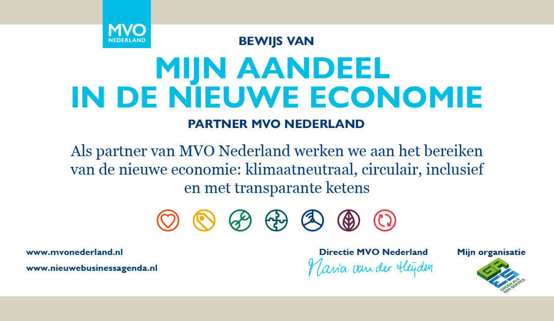 GAES partner van MVO Nederland